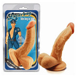 Blush X5 7in. Vibrating Cock (White)