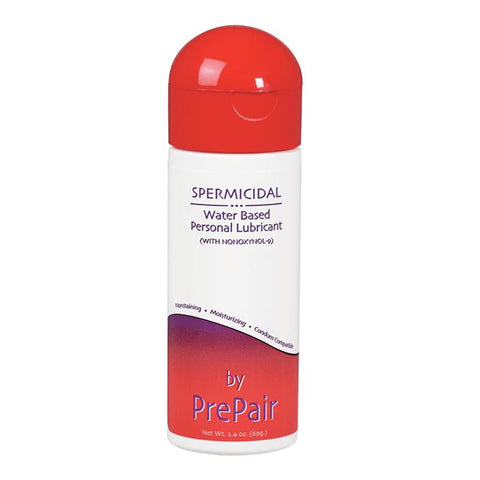 PrePair Spermicidal Water Based Lubricant w-Nonoxynol-9 2.2oz
