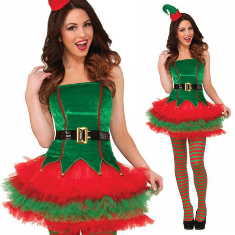 Sassy Elf Costume-XS-S