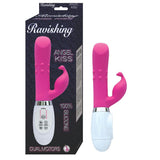 Ravishing Angel Kiss 5.5in. Silicone Multispeed Waterproof Clit Stimulating Vibe (Pink)