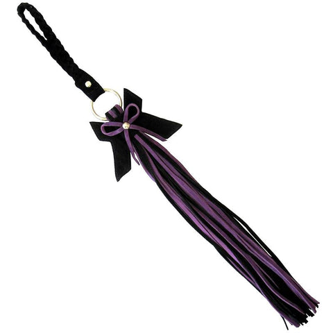 Lovestruck Flog-Her (Purple W-Black Bow)