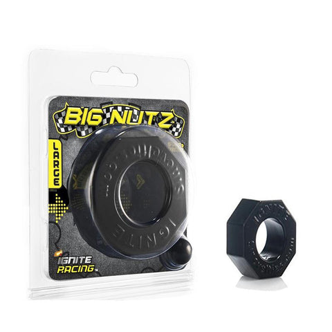 SI Big Nutz Ring  Large (Black)