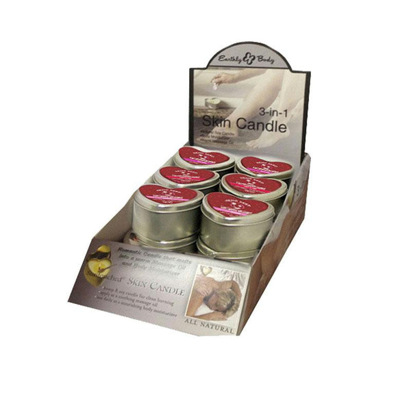 Earthly Body Valentines 2015 Candle Display (4 each of Spoon Me, Light My Fire, Wild Thing)