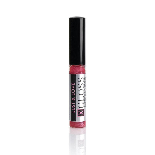 X Gloss Lust & Love Buzzing Lip Gloss with Pheromones 12 Piece Counter Display