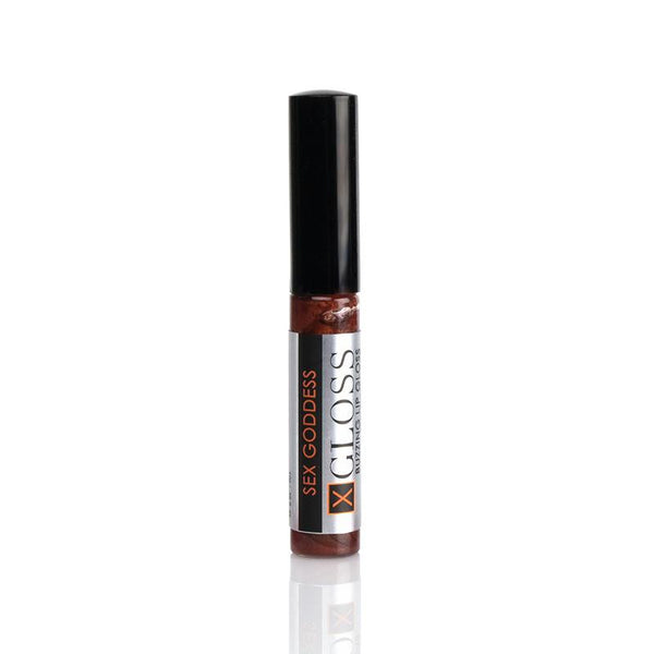 X Gloss Sex Goddess Buzzing Lip Gloss with Pheromones 12 Piece Counter Display