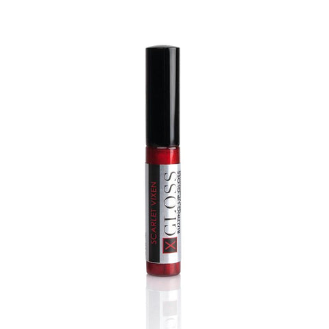 X Gloss Scarlet Vixen Buzzing Lip Gloss with Pheromones 12 Piece Counter Display