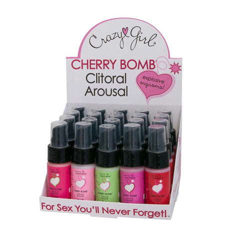 Crazy Gir Cherry Bomb Assorted Flavors (20-DP)