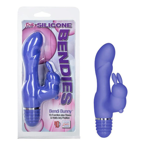 Silicone Bendies Bendi Bunny - Purple