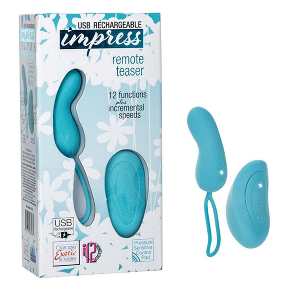 Impress USB Rechargeable Remote Teaser - Blue