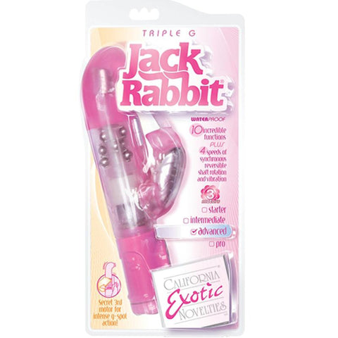 Triple G Jack Rabbit - Pink