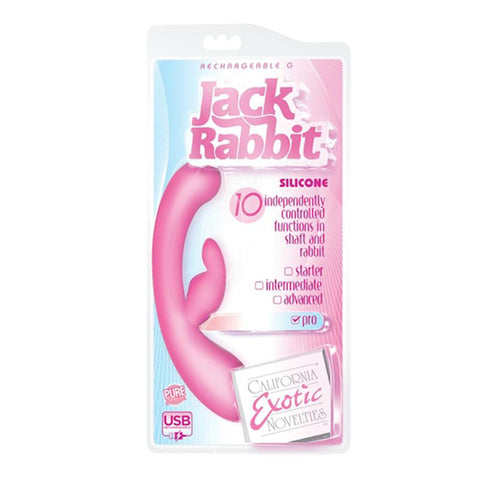 Rechargeable G Jack Rabbit - Pink