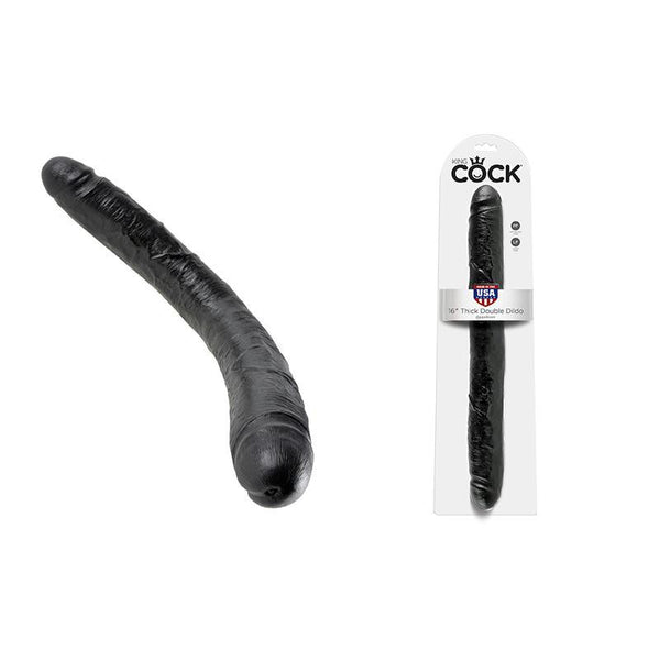 King Cock - 16in Thick Double Black