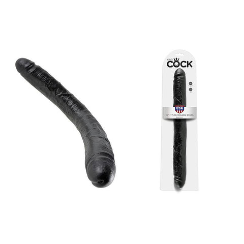 King Cock - 16in Thick Double Black