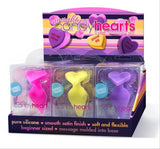 Blush Naughty Candy Hearts Anal Plugs (9-DP)