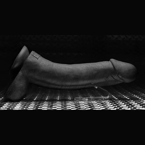 Tom of Finland Toms 12in. Silicone Cock (Grey)