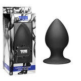 Tom of Finland Large Silicone Anal Plug (Black)