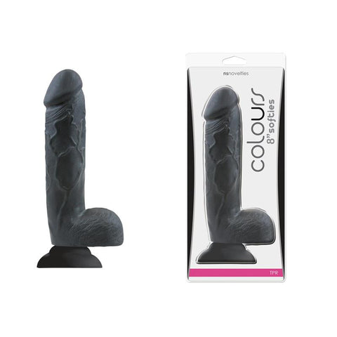 Colours Softies 8 Inch Black