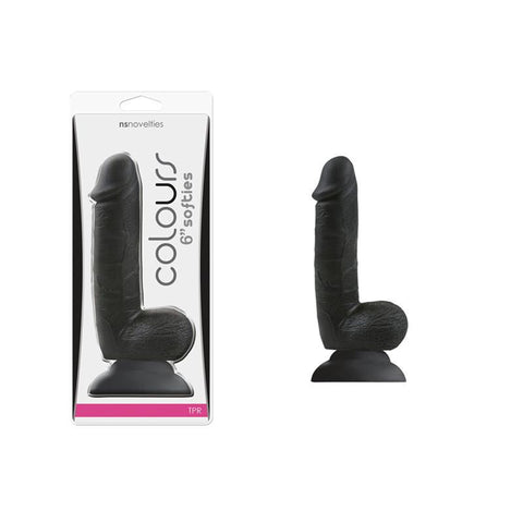 Colours Softies 6 Inch Black