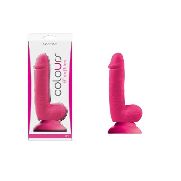 Colours Softies 6 Inch Pink