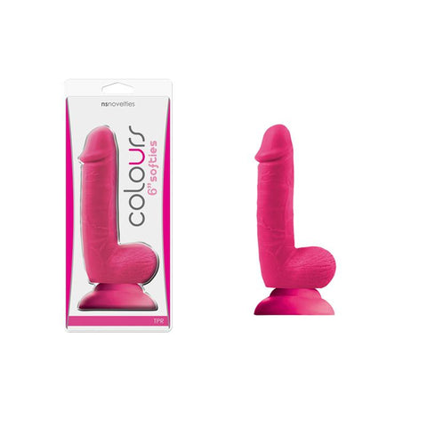 Colours Softies 6 Inch Pink