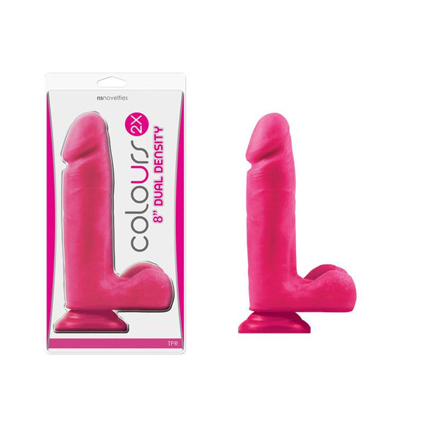 Colours 8 Inch Dual Density Pink