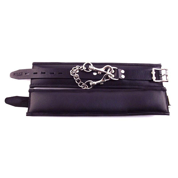 Rouge Ankle Cuffs, Padded Black