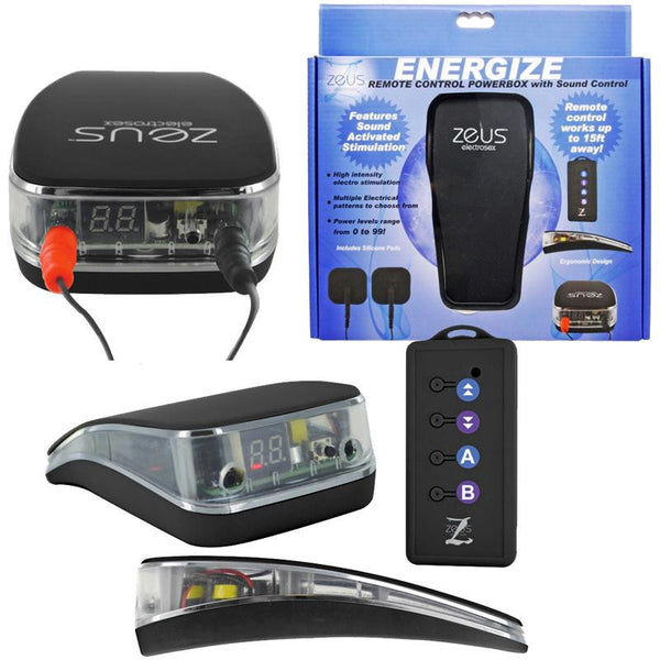 Zeus Energize Remote Control Powerbox Kit With Sound Control (Black ...