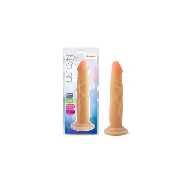 Blush Au Naturel Ronnie 7.75in. Dong With Suction (Beige)
