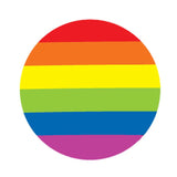 Rainbow 3in Button