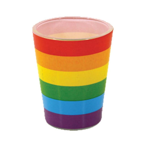 Rainbow Wrap Shot Glass 3pk