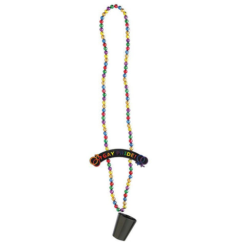 Rainbow Beads w/Shotglass 12 pack