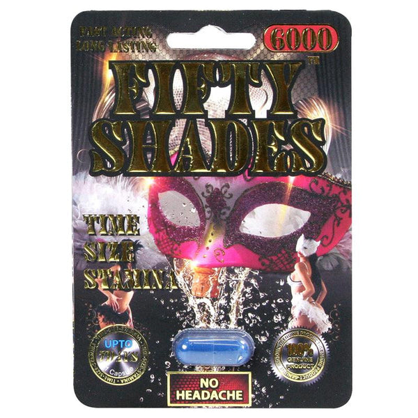 50 Shades 6000mg 1ct(Open Stock)