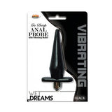 Wet Dreams Go Deep Vibrating Anal Probe-Black