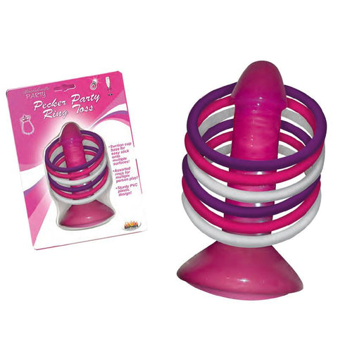 Pink Pecker Party Ring Toss