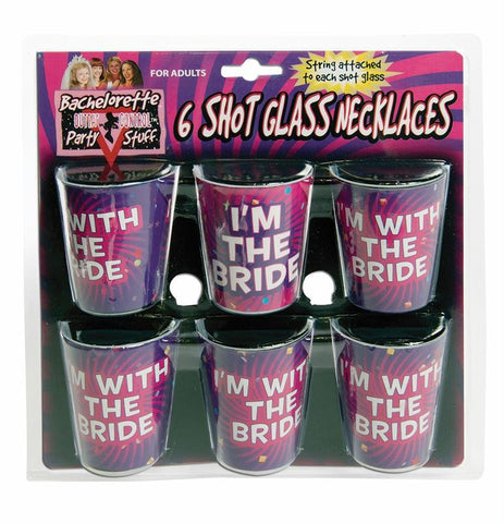 Bachelorette Shot Glass Necklace (Set of 6)