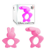 A&E Butterfly Cockring Pink