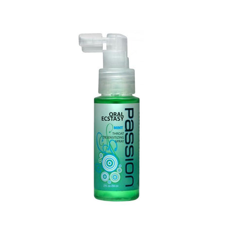 Passion Deep Throat Mint Oral Ecstasy Spray 2oz.