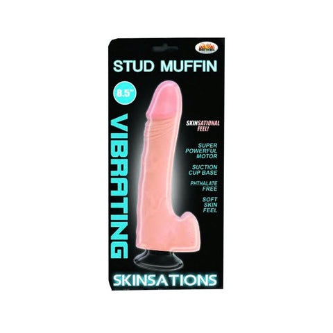 Skinsations Stud Muffin Vibrating 8.5in
