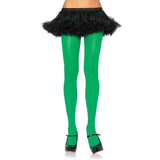 Nylon Tights O/S Kelly Green