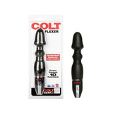 Triple Climax 5.5in. Multispeed Waterproof Clit & Anal Stimulating Vibe With Rotating Beads (Purple)