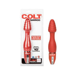 Triple Climax 5.5in. Multispeed Waterproof Clit & Anal Stimulating Vibe With Rotating Beads (Pink)