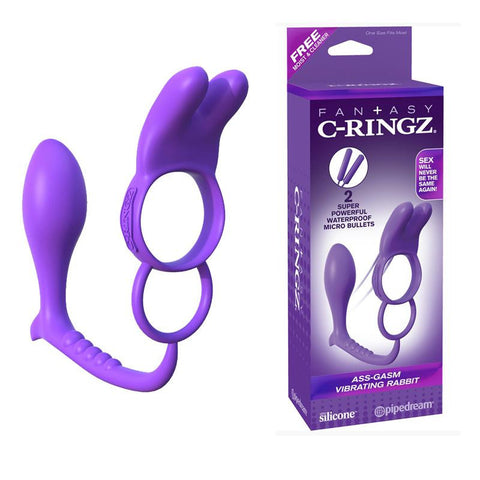 FCR - Ass-Gasm Vibrating Rabbit