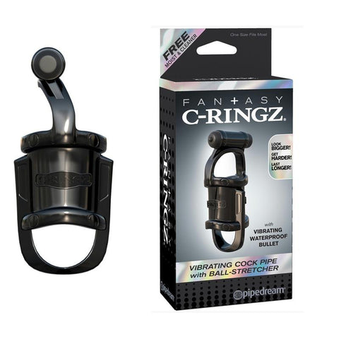 FCR - Vibr Cock Pipe w/Ball Stretcher
