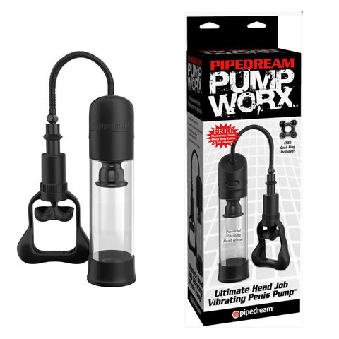 Pump Worx - Ultimate Head Job Vibrating Penis Pump