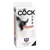 King Cock Strap-On Harness W/7in Cock Flesh