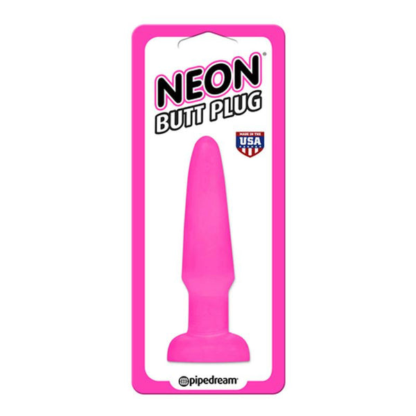 Neon Butt Plug Pink