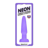 Neon Butt Plug Purple