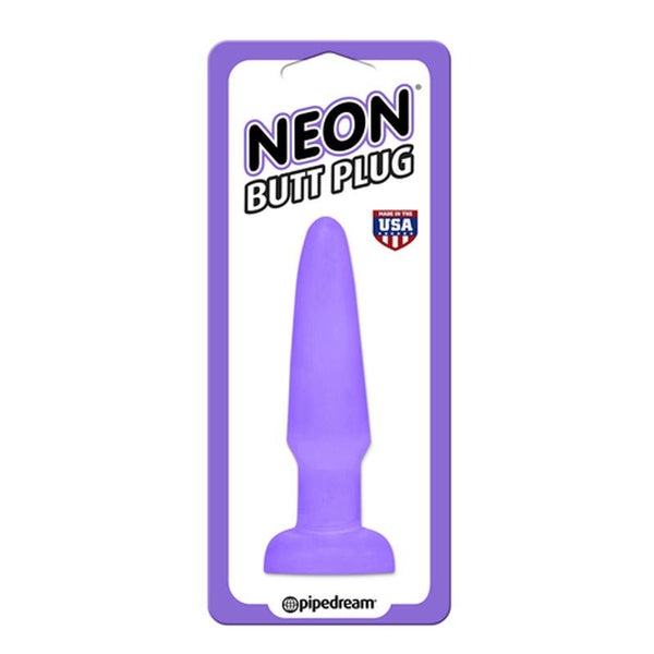 Neon Butt Plug Purple