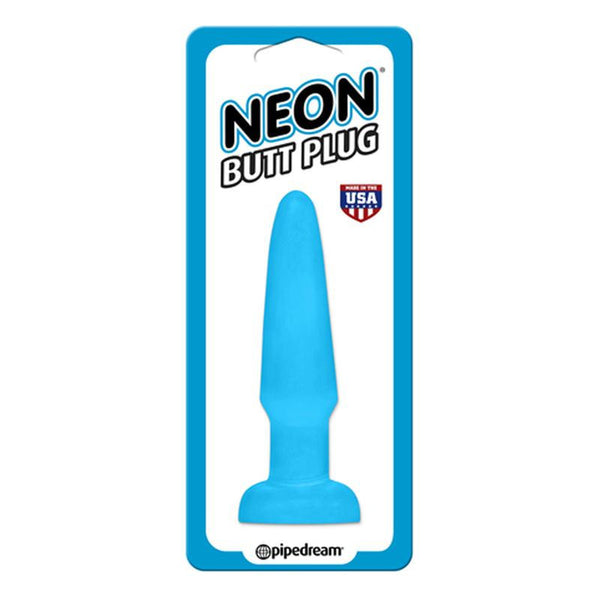 Neon Butt Plug Blue
