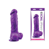 Colours Pleasures Thick 8in Purple